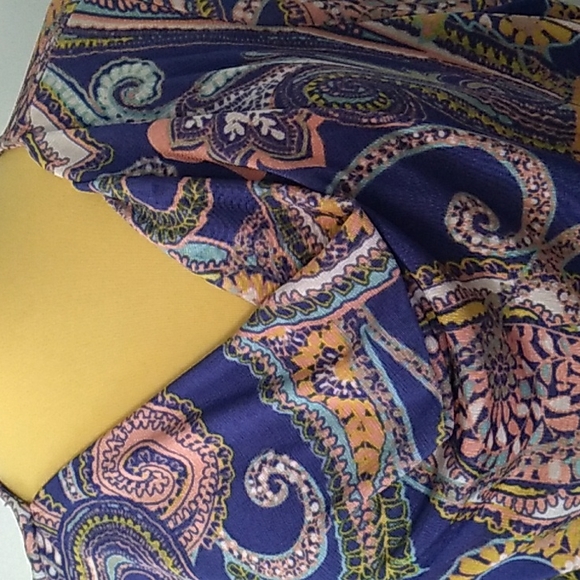 Jaclyn Smith Size XL Multicolor Paisley Prints - Picture 7 of 9